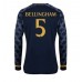 Real Madrid Jude Bellingham #5 Bortedrakt 2023-24 Lange ermer
